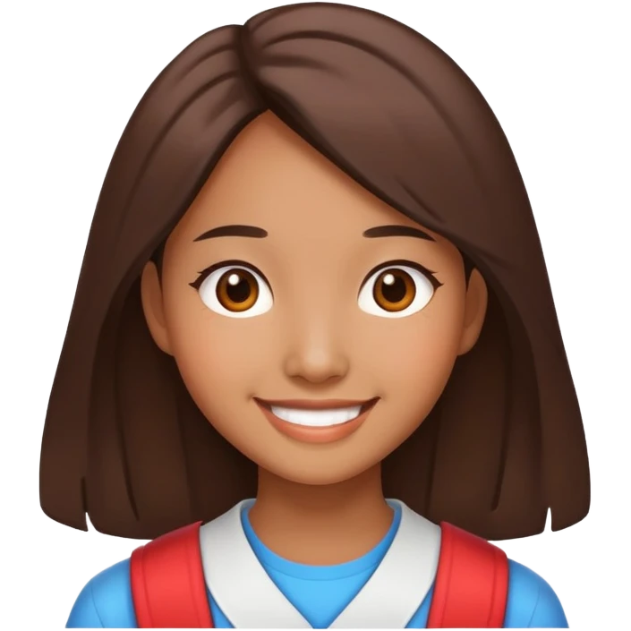 Chinese student woman emoji