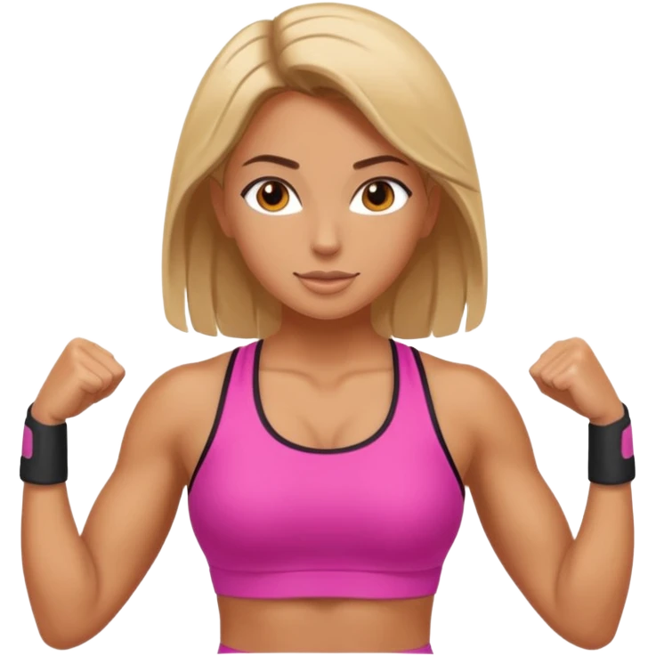 Gym girl emoji