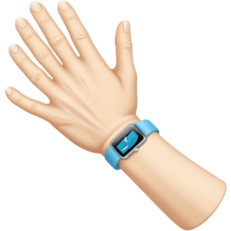 Bent wrist emoji