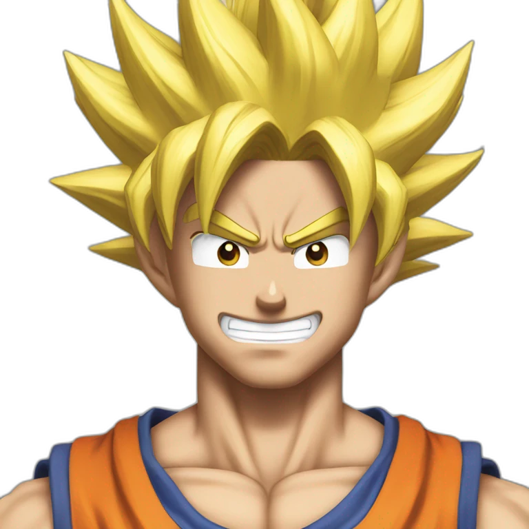 does goku clean nuts? emoji