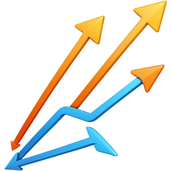 state surge emoji with upward arrows emoji