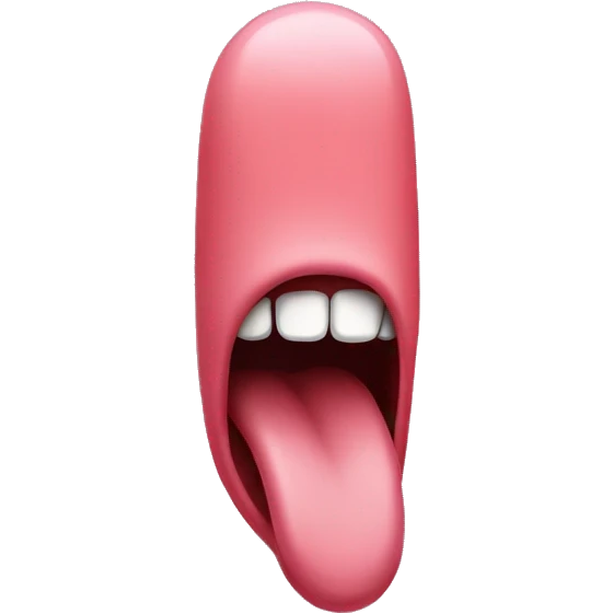 tongue emoji
