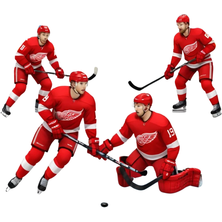 Detroit red wings vs carolina hurricanes emoji