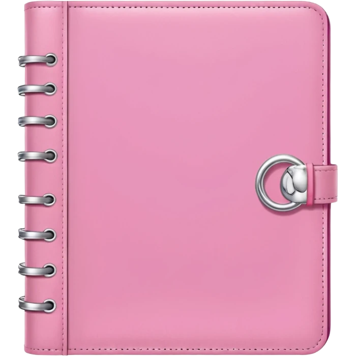 pink diary, coquette, loveshackfancy style, ring binder, no leather  emoji