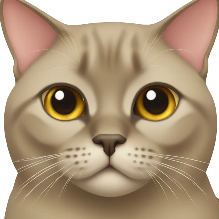 Burmese cat emoji