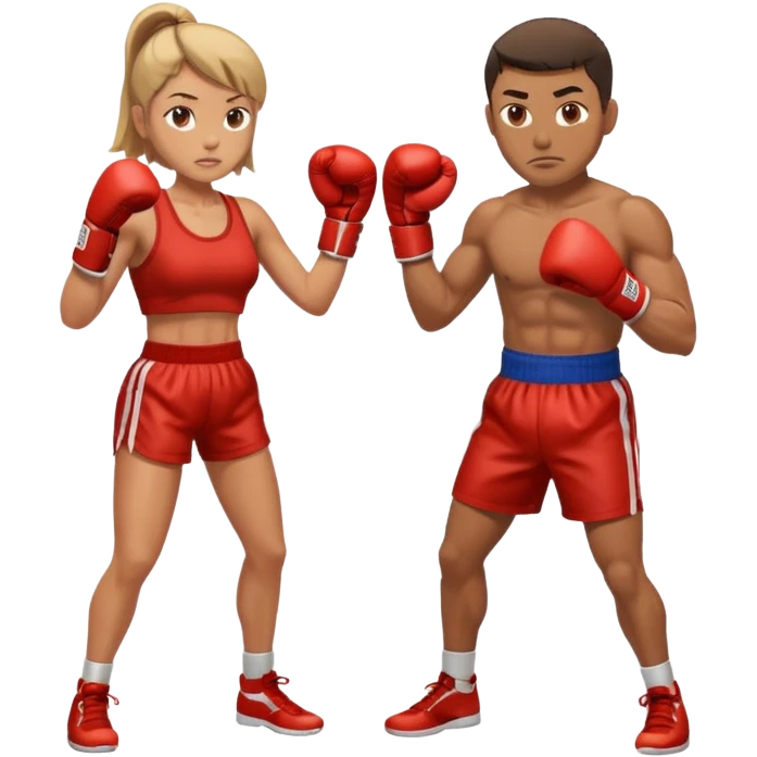 Te meg én boksz  emoji