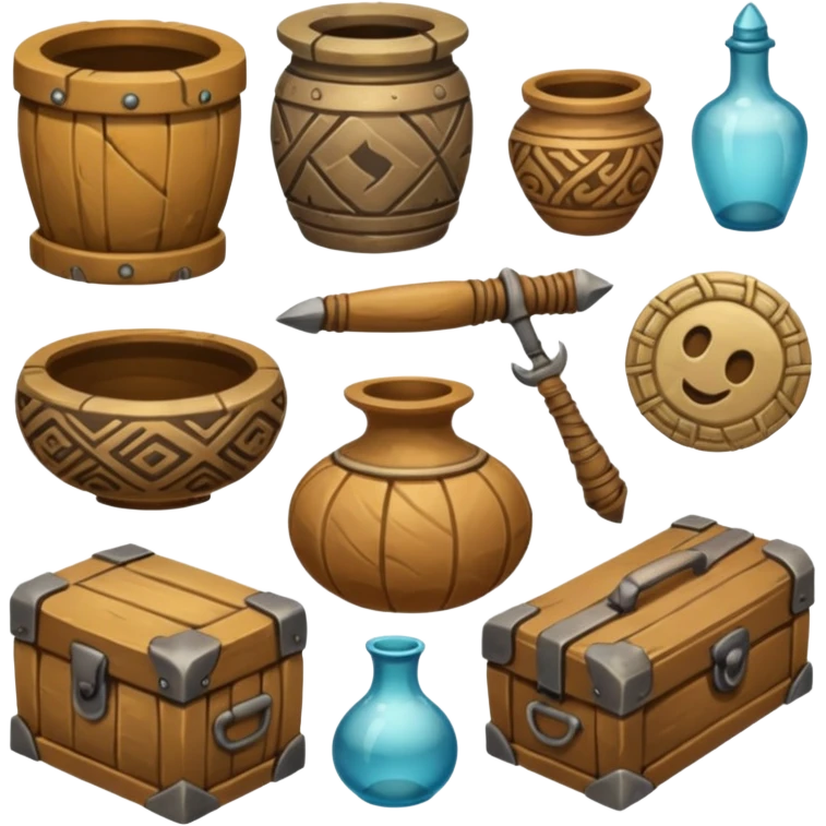 müze itemleri emoji