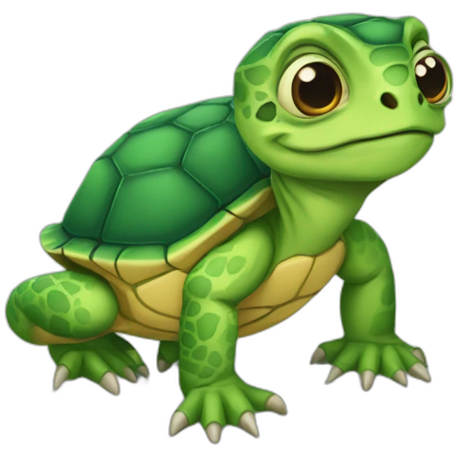 Tortuga lagarto  emoji
