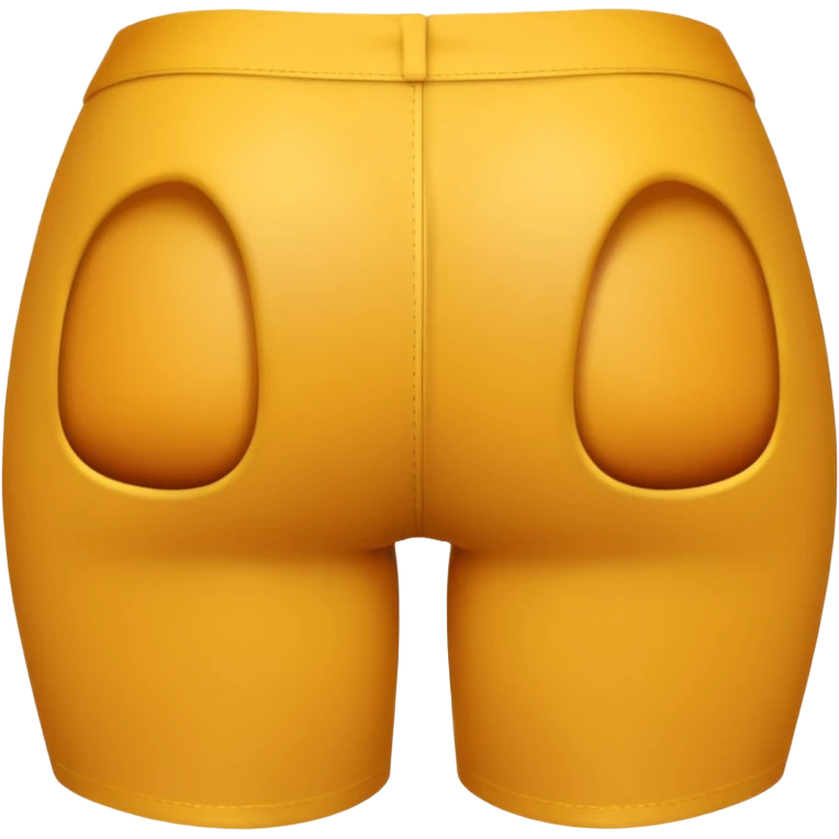 Un emojis content qui se gratte les fesse emoji
