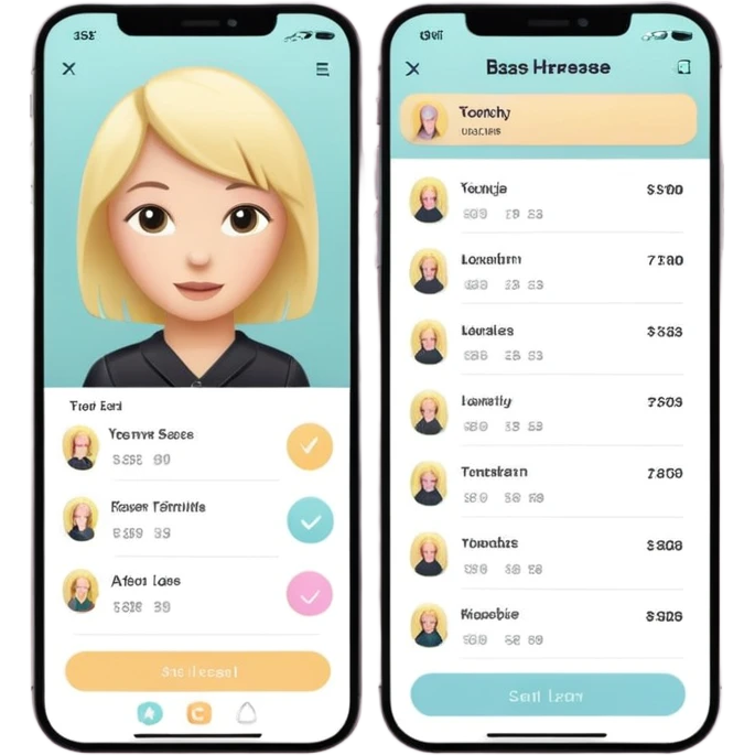 online booking for hairdresser emoji