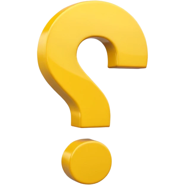 classic yellow question mark emoji emoji
