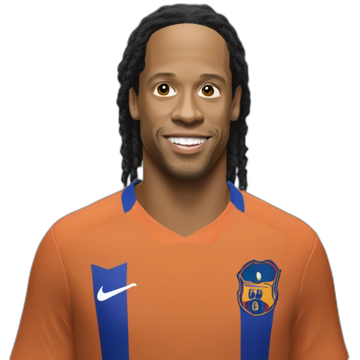Ronaldinho ultra réaliste emoji