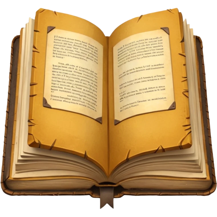 open old book low poly emoji
