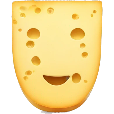 French cheese face emoji