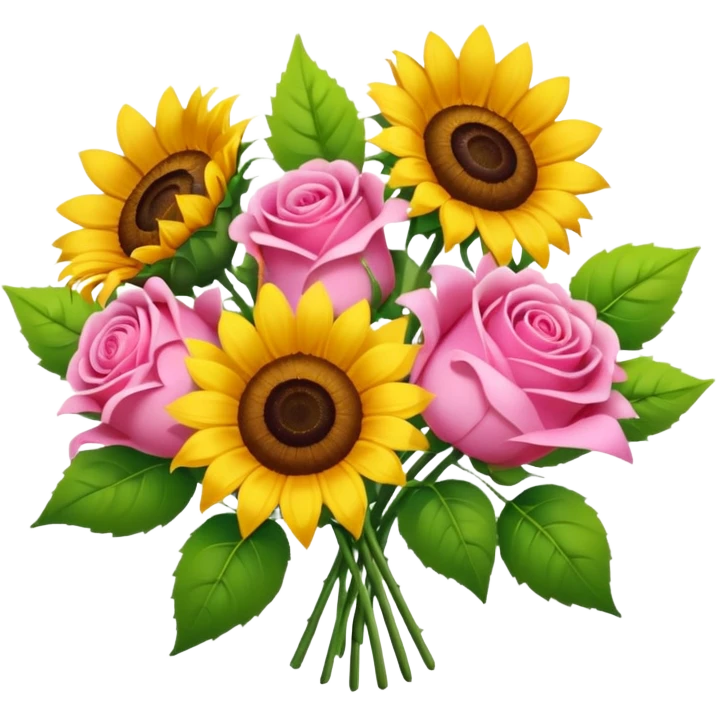 Um buque emoji