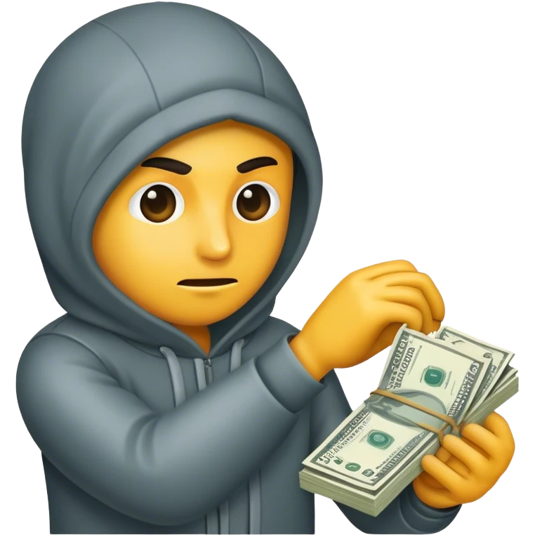 Stealing  emoji