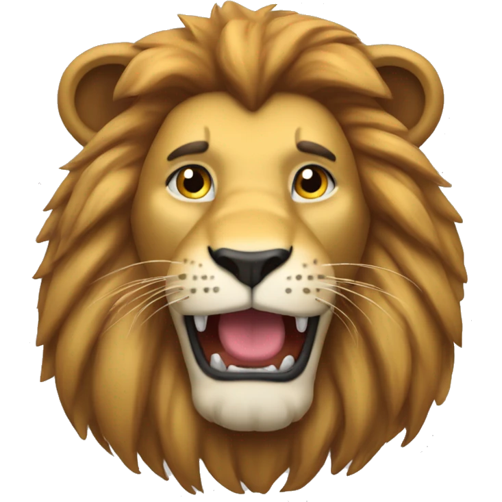 lion, which is exist in standard emojis, but I need different states and it should be animated necessarily emoji