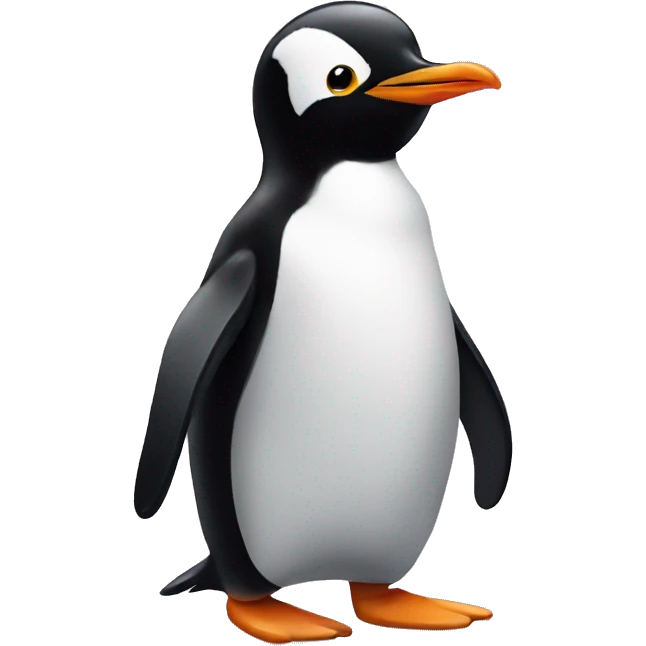 Flirty penguin  emoji