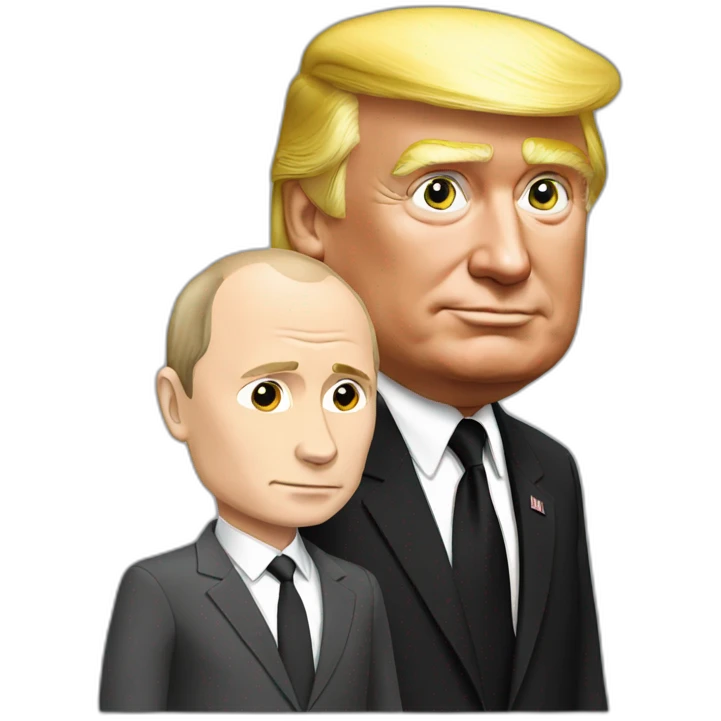 Trump and Putin emoji