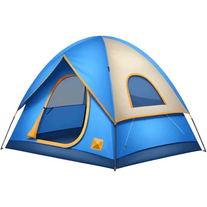 camping tent emoji