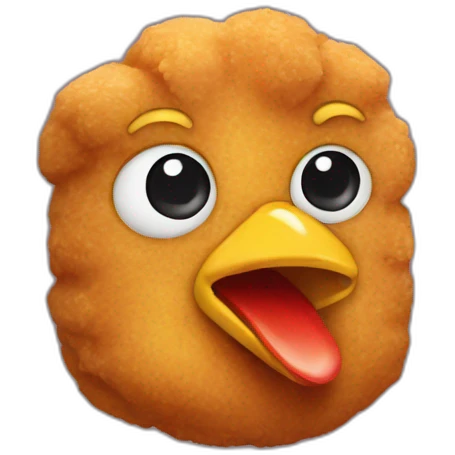 Chicken nuggets emoji