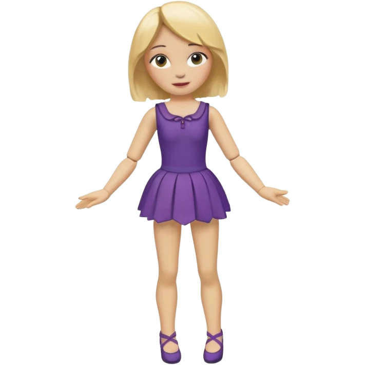 Icon for Puppet Theater: a girl puppet body emoji