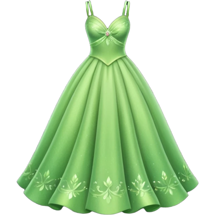Tiana’s dress emoji