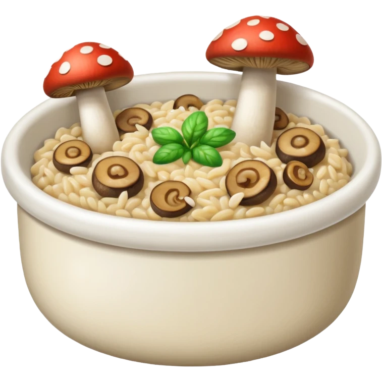 mushroom risotto emoji