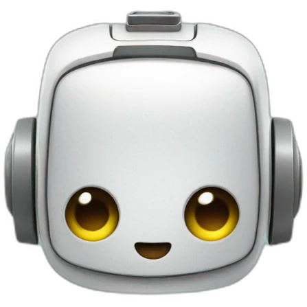 cute robot emoji