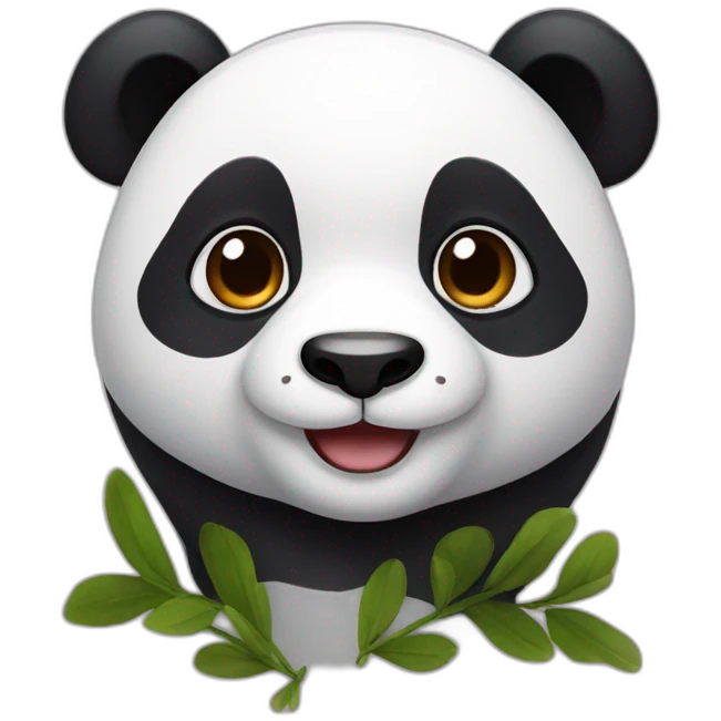 Panda roux emoji