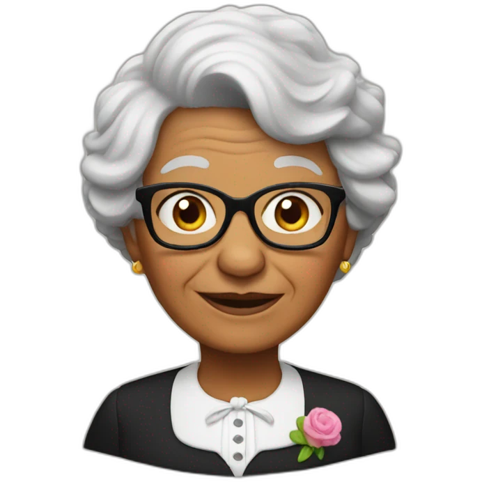 tux grandma emoji