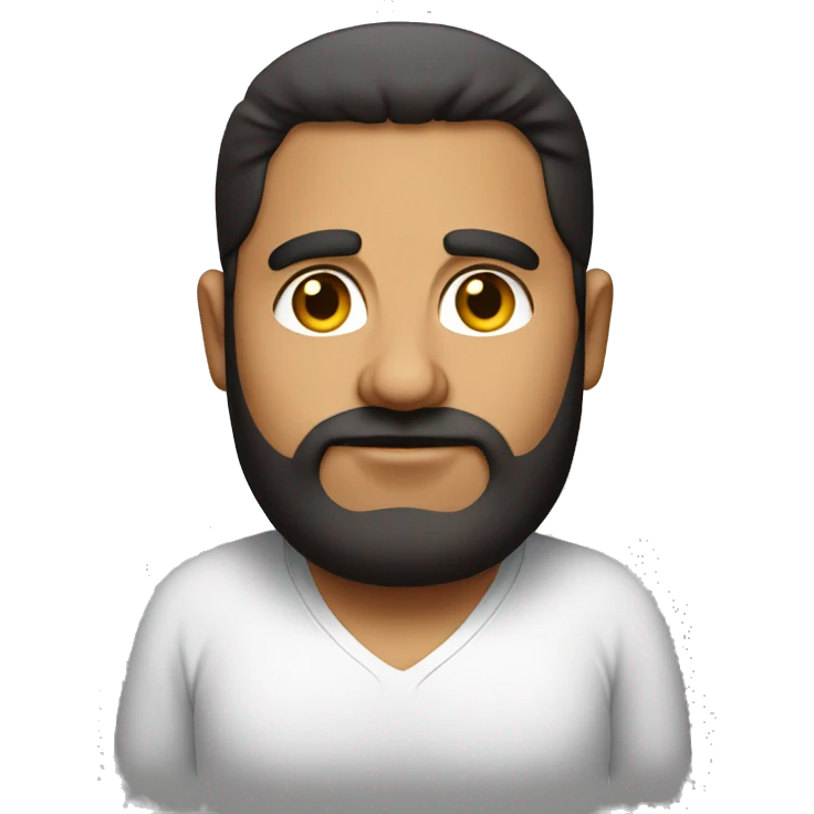 fat middle eastern guy emoji