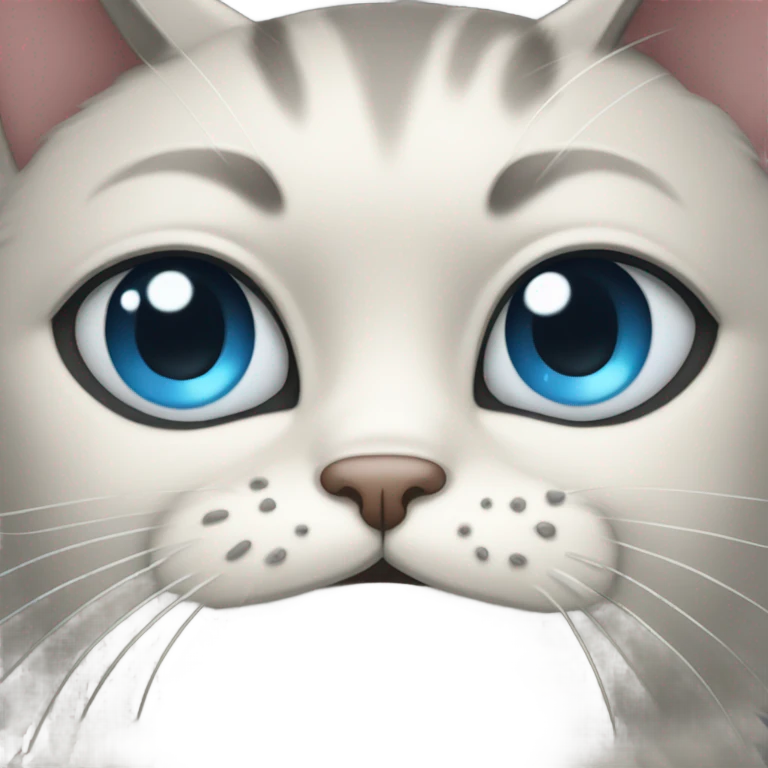Crying cat tears emoji