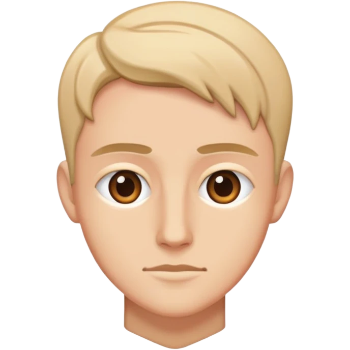 Create a piece of infj little head emoji