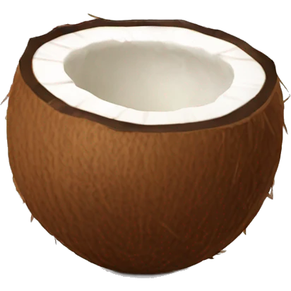 coconut sweet emoji