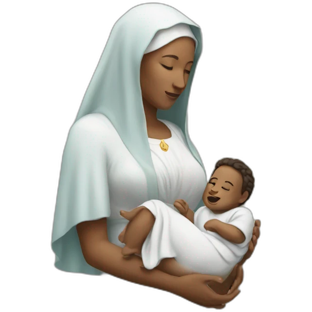 Mother Mary emoji