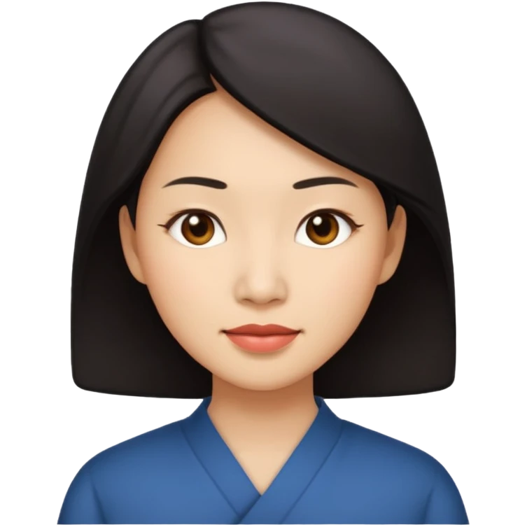 asian woamn, mid 30's emoji