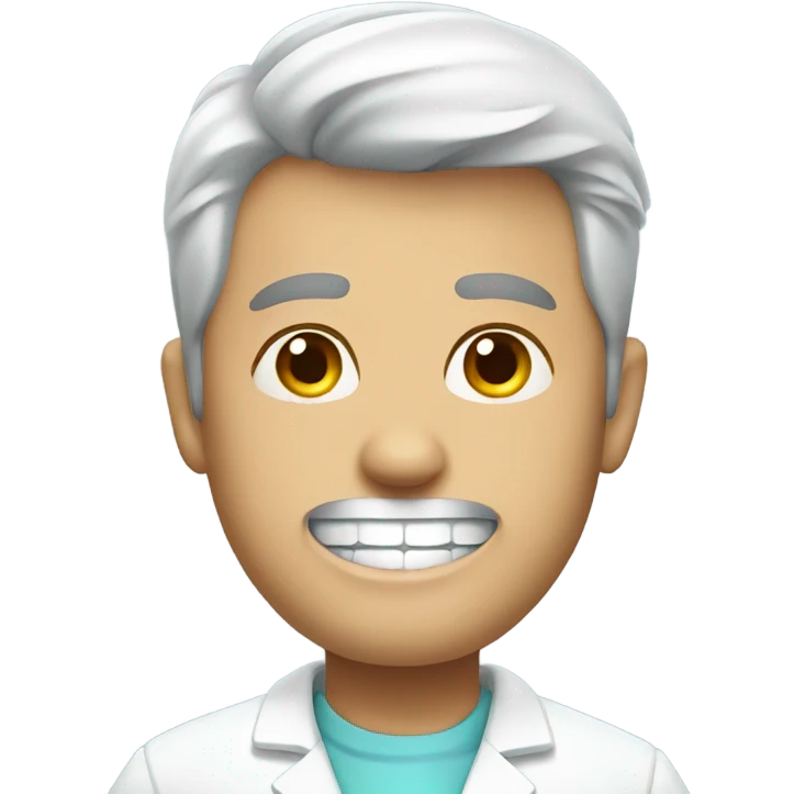 Man dentist emoji