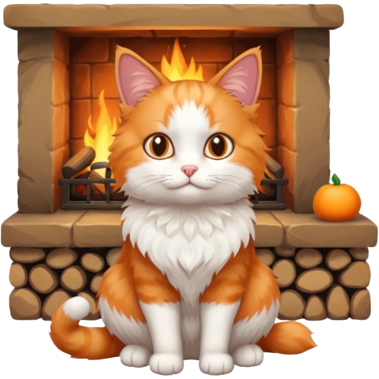 Hearth cat emoji
