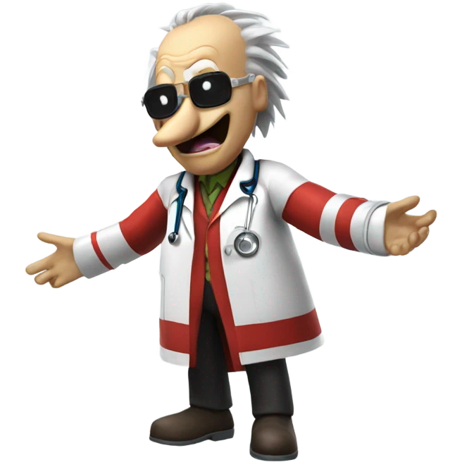 Doctor eggman from sonic emoji