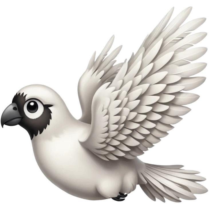 Create a left side wing 🪽 I need exactly like this emoji emoji