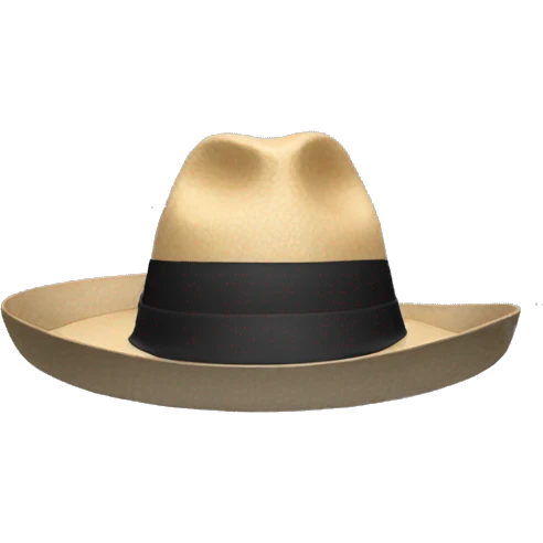 Asian hat emoji
