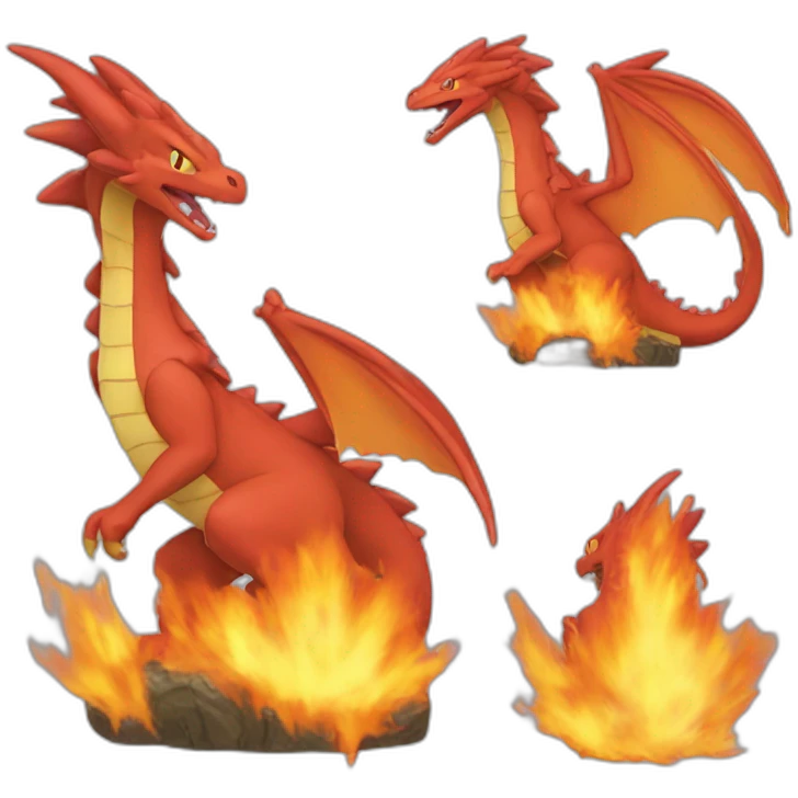 Dracaufeu-pokemon emoji