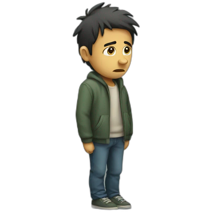 depressed emoji