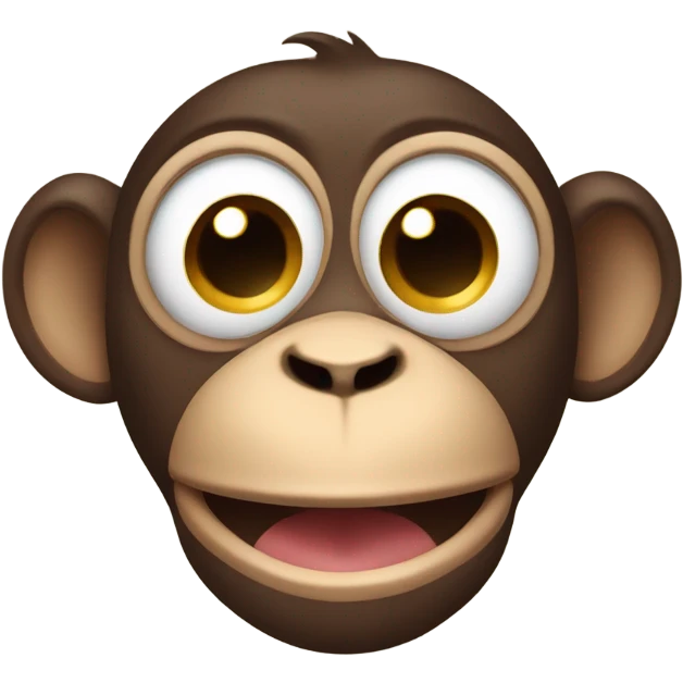 Monkey with heart eyes emoji