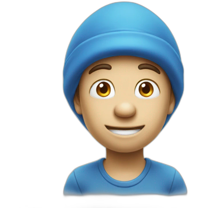 smurf at emoji