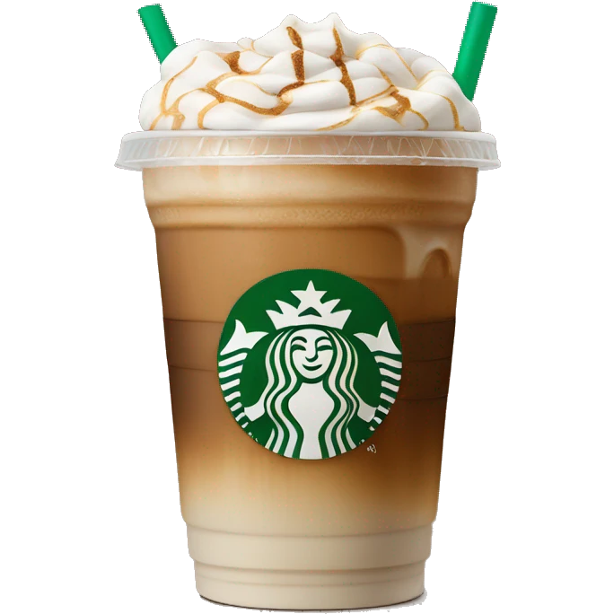 starbucks cold coffee emoji