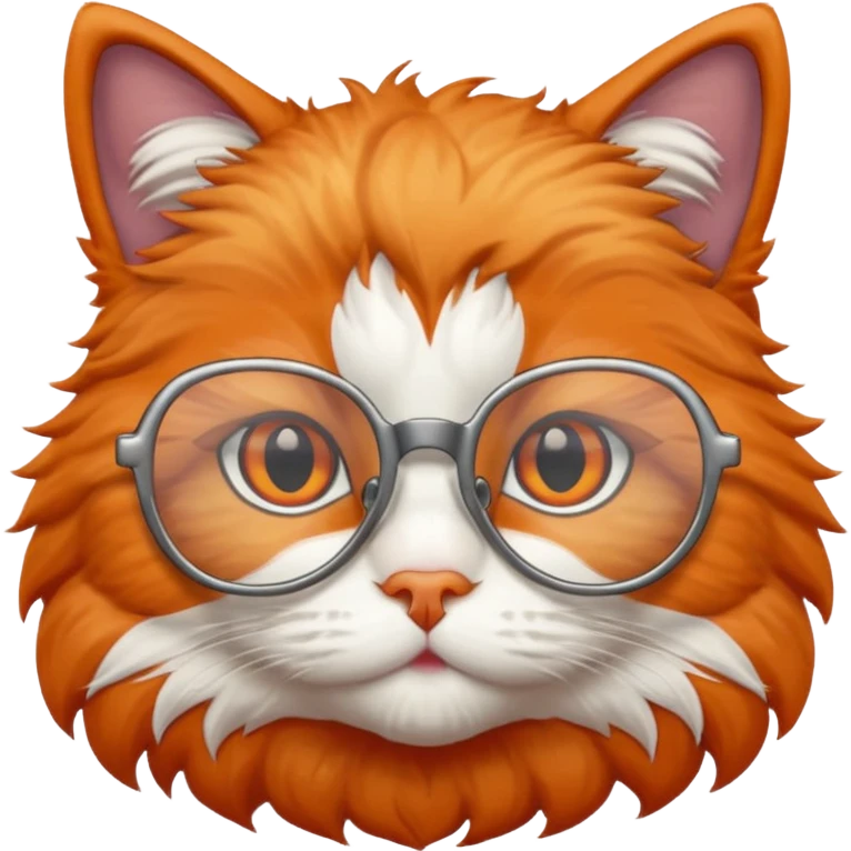  cat with glasses emoji