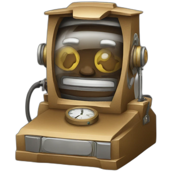 Time machine emoji