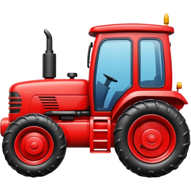 plastic toy  tractor emoji